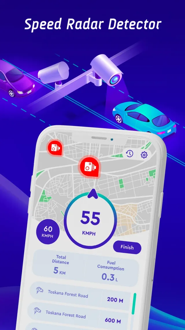 Offline Maps, GPS, Speedometer - Screen 1