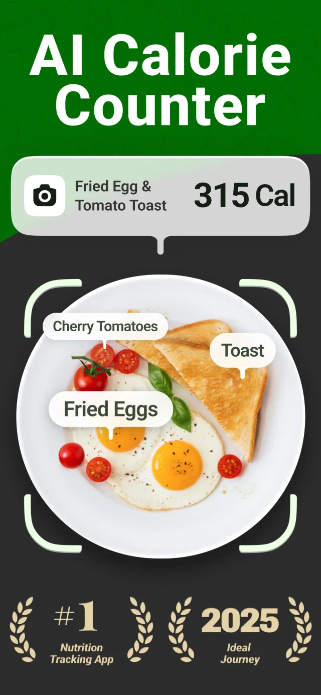 Calo: AI Food Calorie Counter - Screen 1