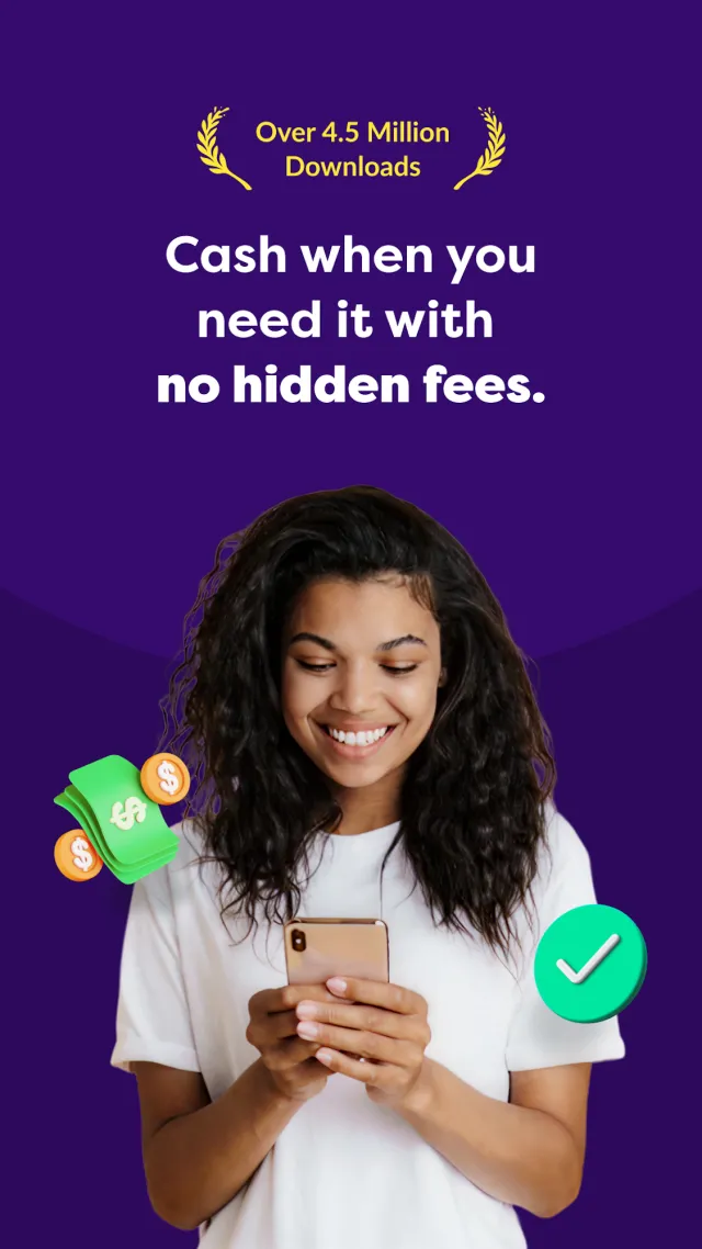 Money App - Cash Advance - Screen 1