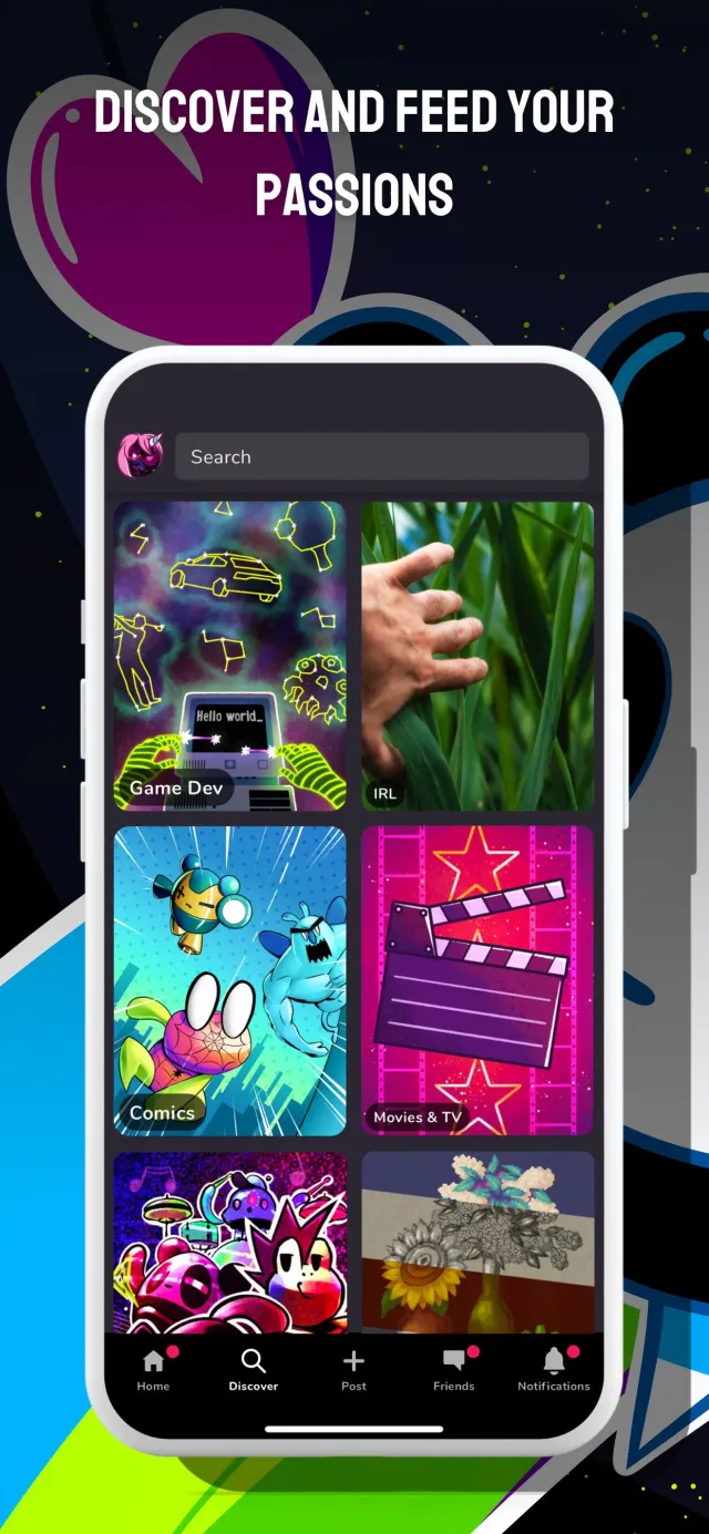 Game Jolt Social - Screen 1