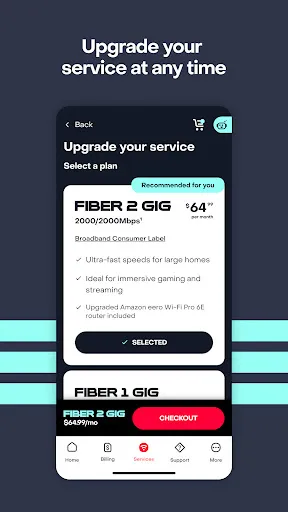 MyFrontier - Screen 2