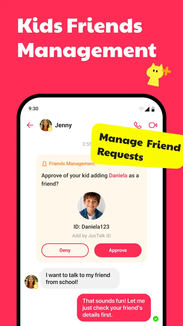 JusTalk Kids - Safe Messenger - Screen 5