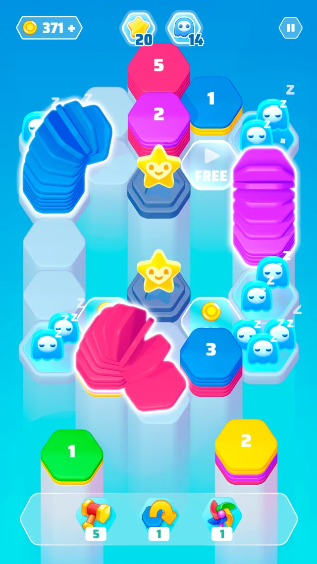 Color Slide - Hexa Puzzle - Screen 6