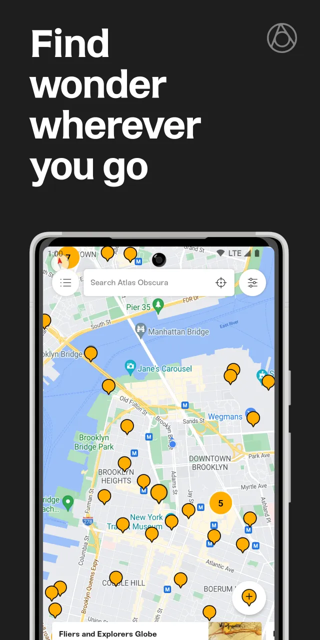Atlas Obscura Travel Guide - Screen 1