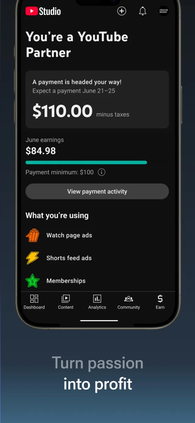 YouTube Studio - Screen 6