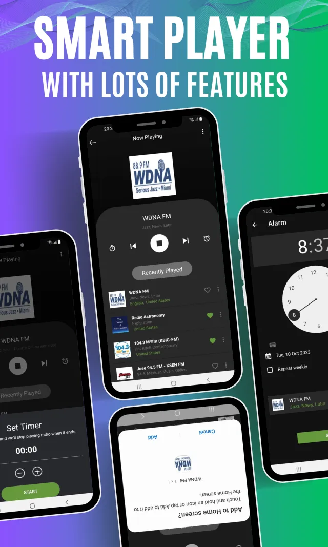 FM Radio : AM, FM, Radio Tuner - Screen 2