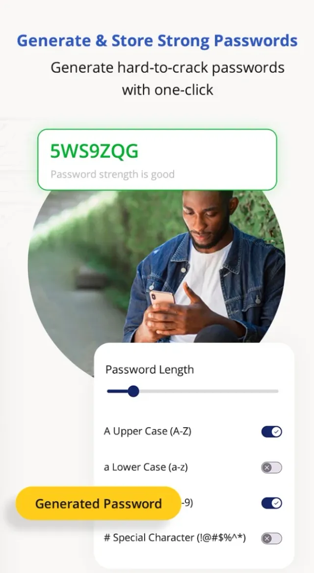 Password Manager & Files - Screen 3