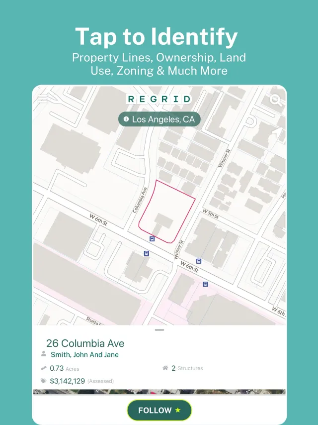 Regrid Property App - Screen 8
