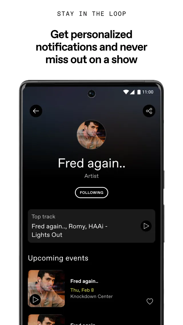 DICE: Live Shows - Screen 3