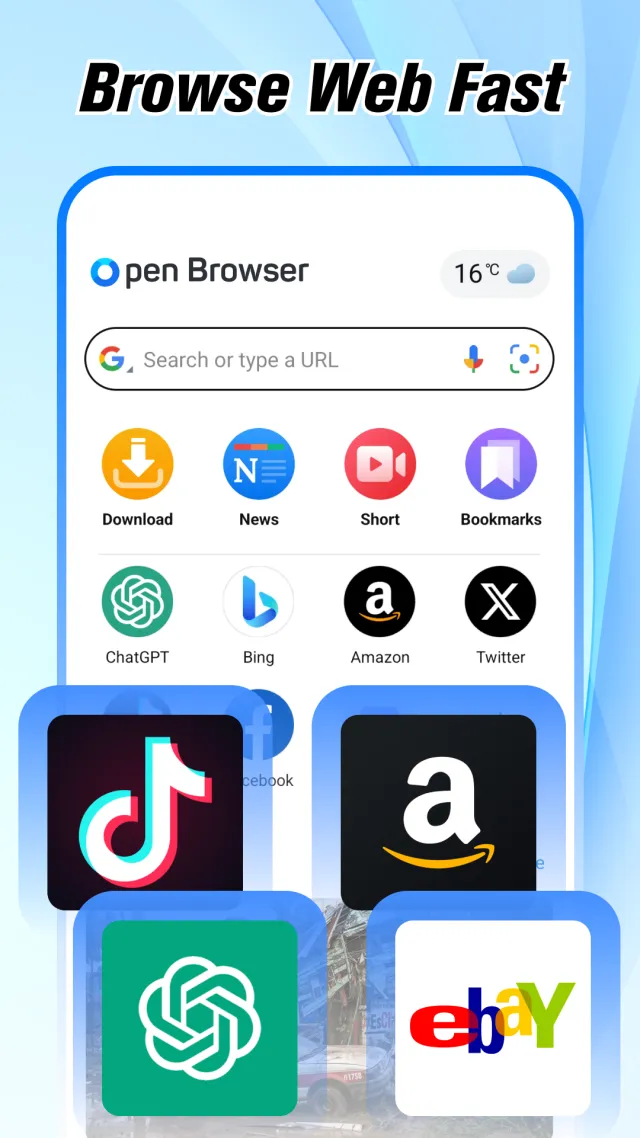 Open Browser - Smart & Safe - Screen 2