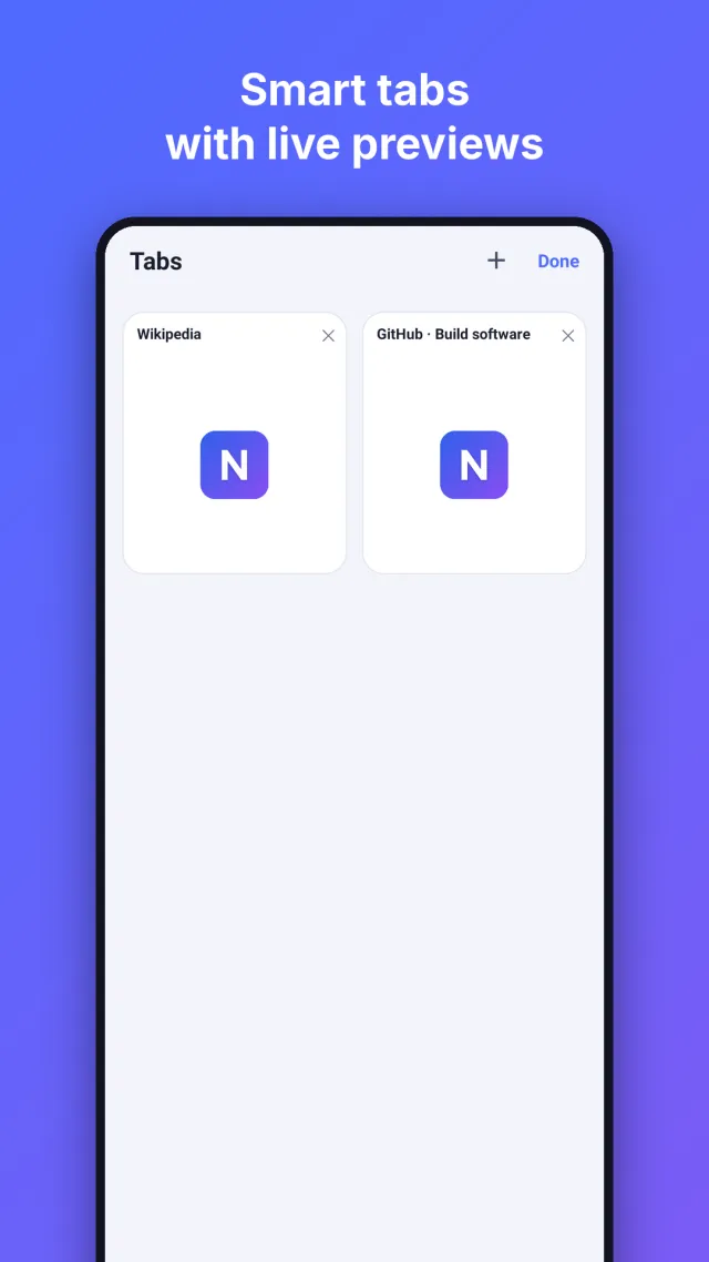 NX Browser - Screen 3