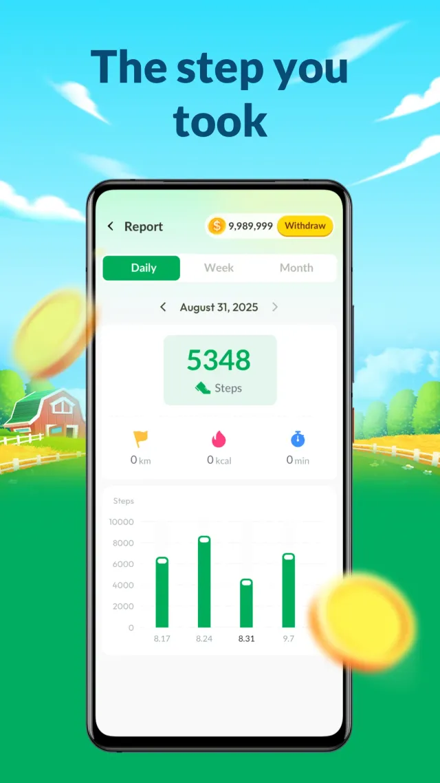 StepRush-Earn Reward by walk - Screen 4