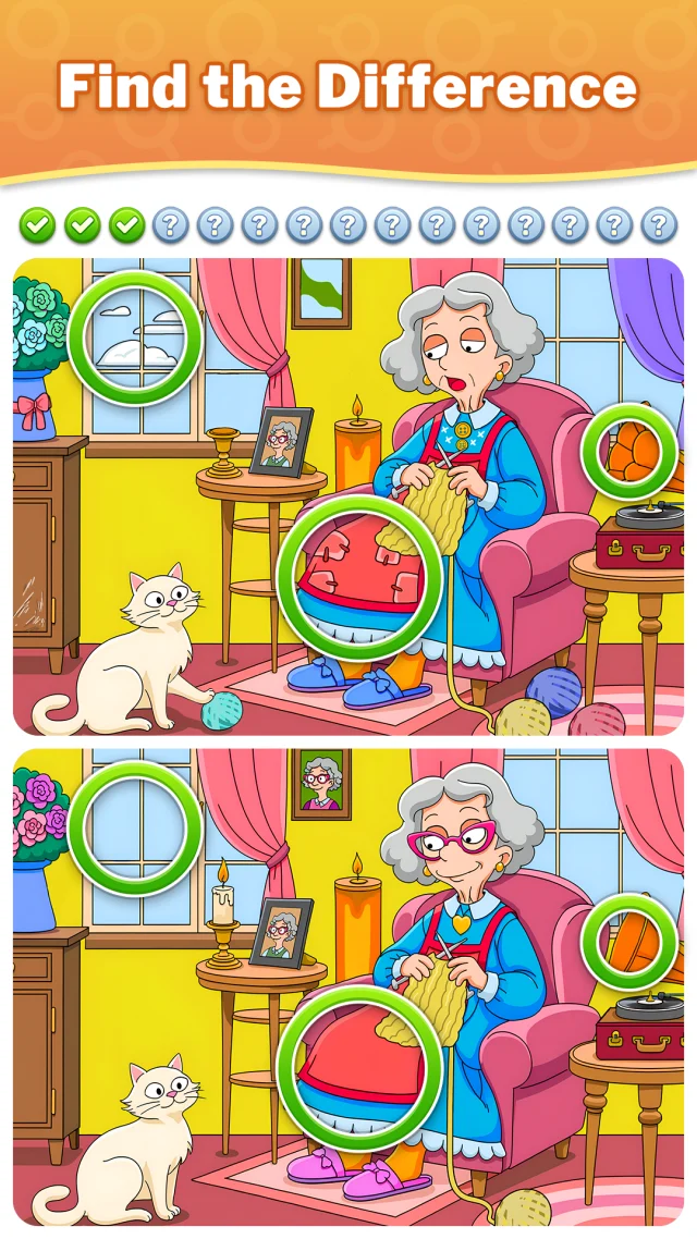 Differences - Find & Spot It - Screen 1