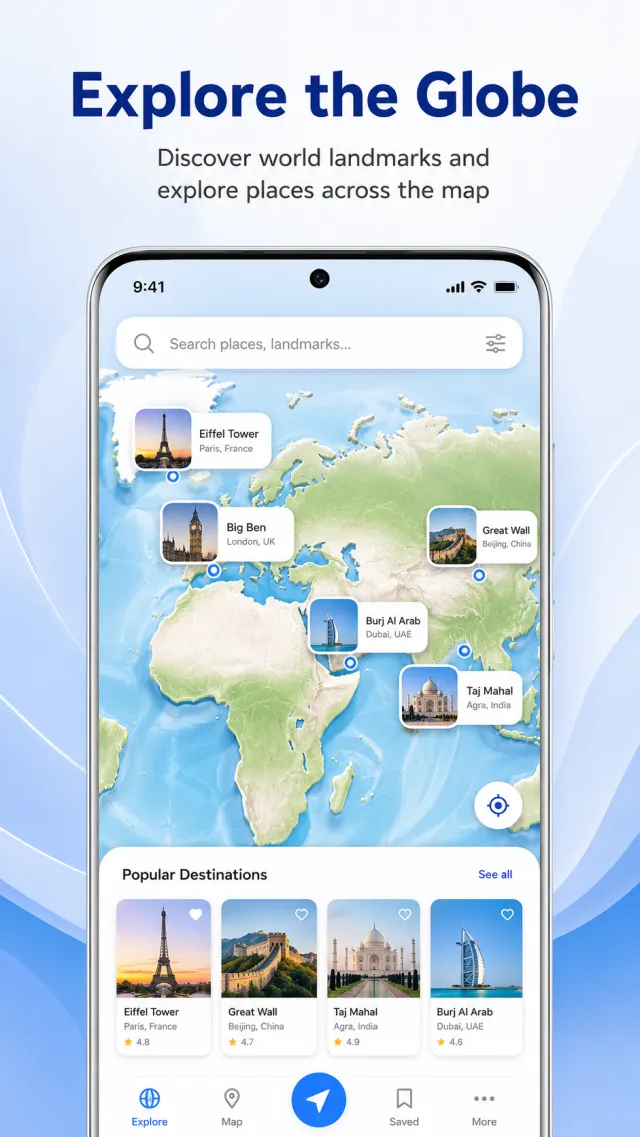 Live Earth Maps Satellite View - Screen 2