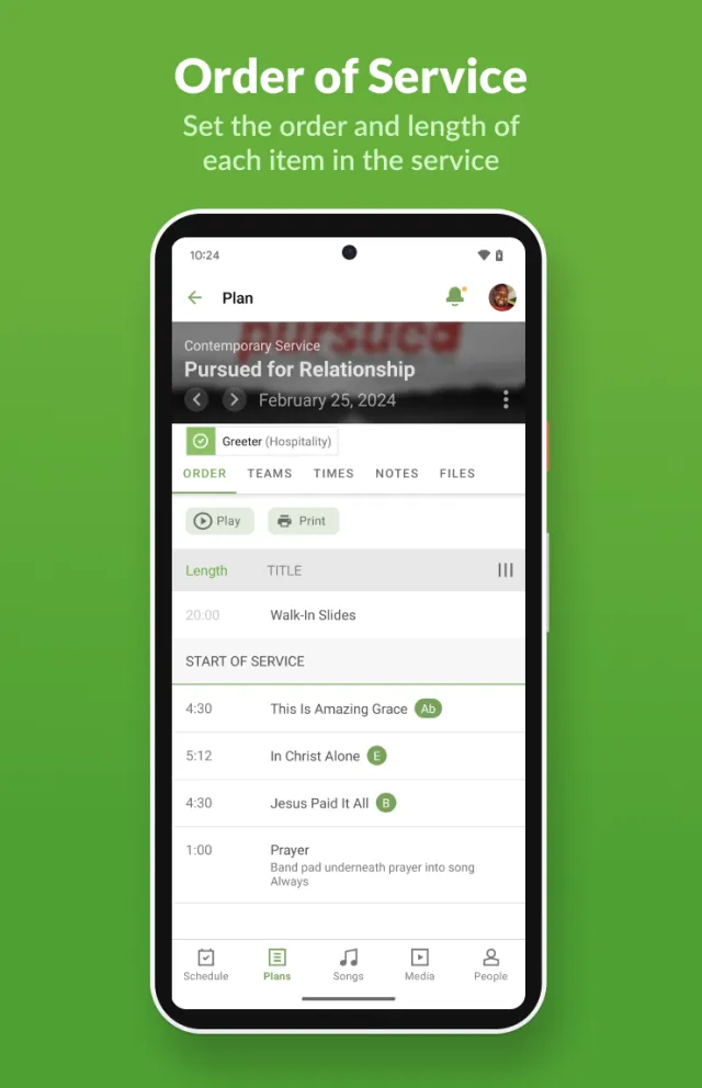 Planning Center Services - Screen 4