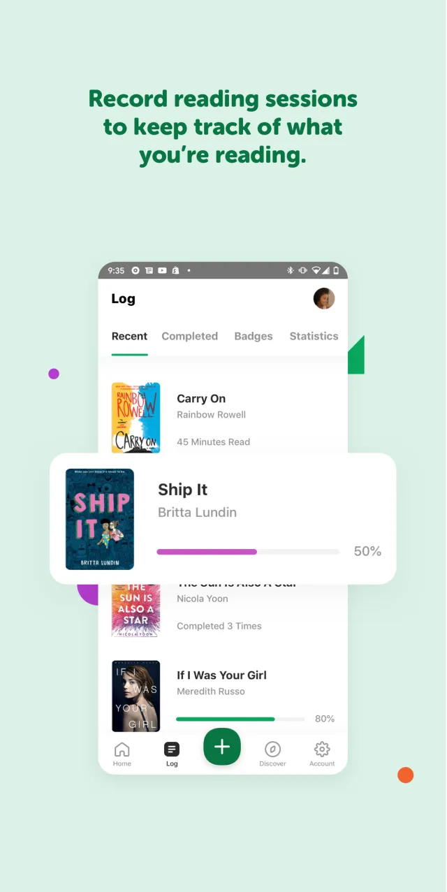 Beanstack Tracker - Screen 3