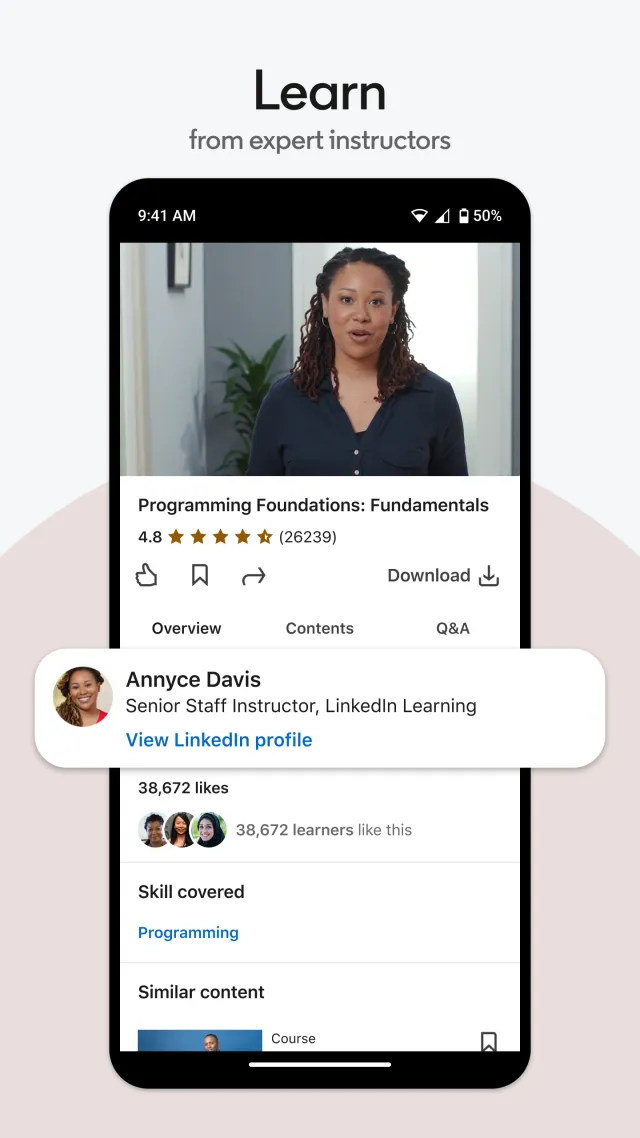 LinkedIn Learning - Screen 3