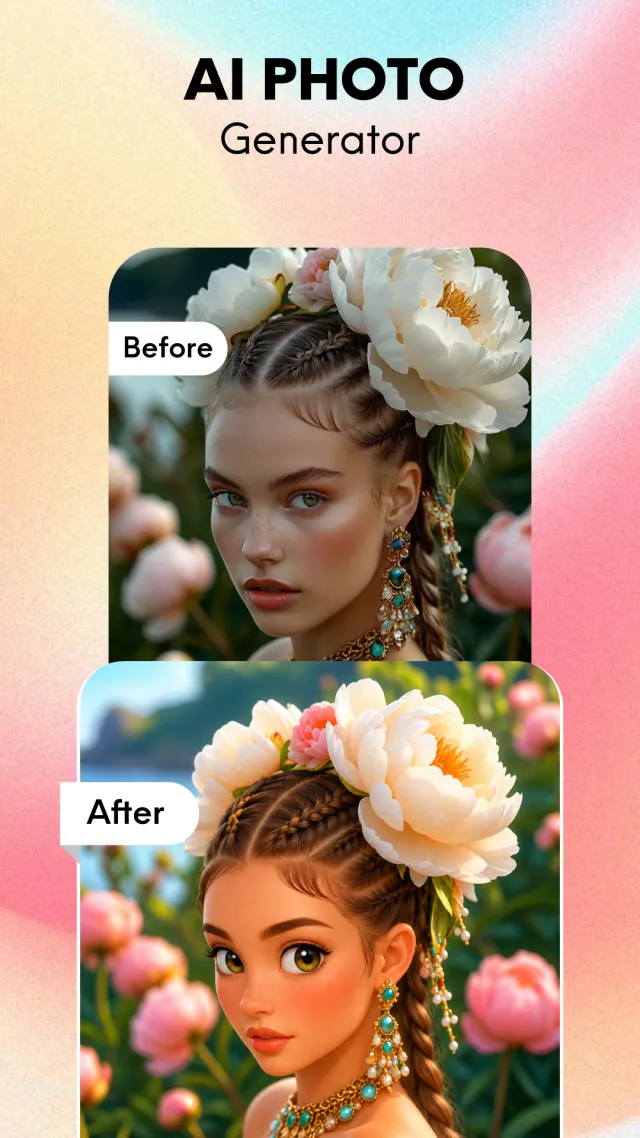 Beauty Camera Sweet Makeup App - Screen 3