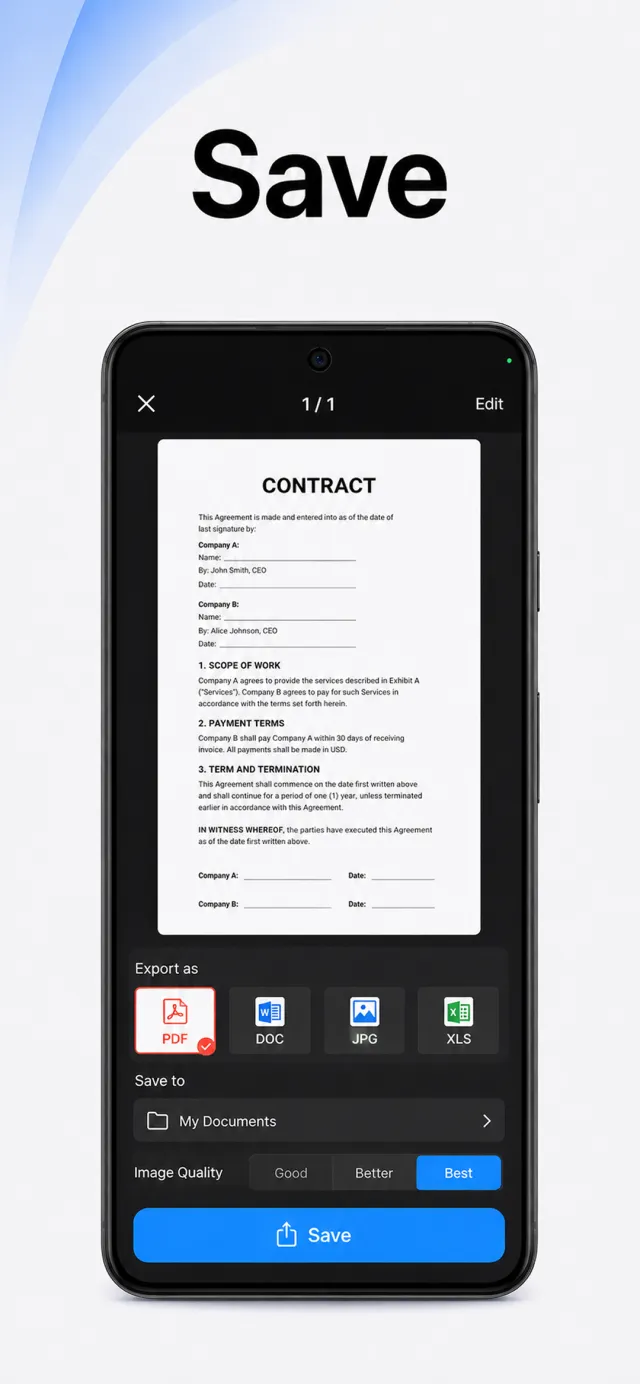PDF Scanner app - TapScanner - Screen 2