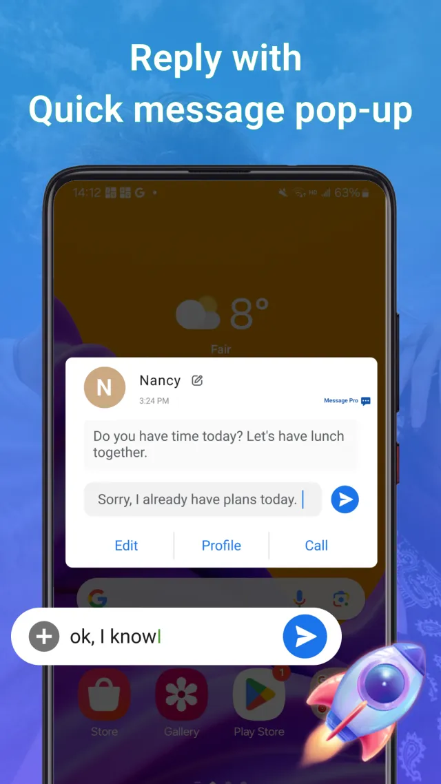 Messages - SMS + MMS Messenger - Screen 8