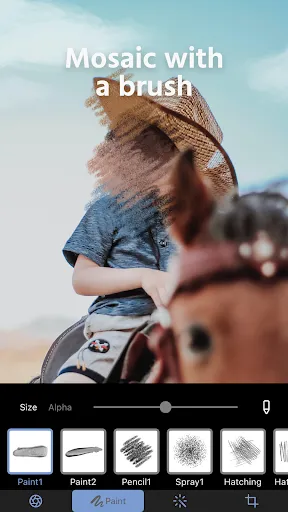 Photo Blur & Mosaic Effects - Screen 2
