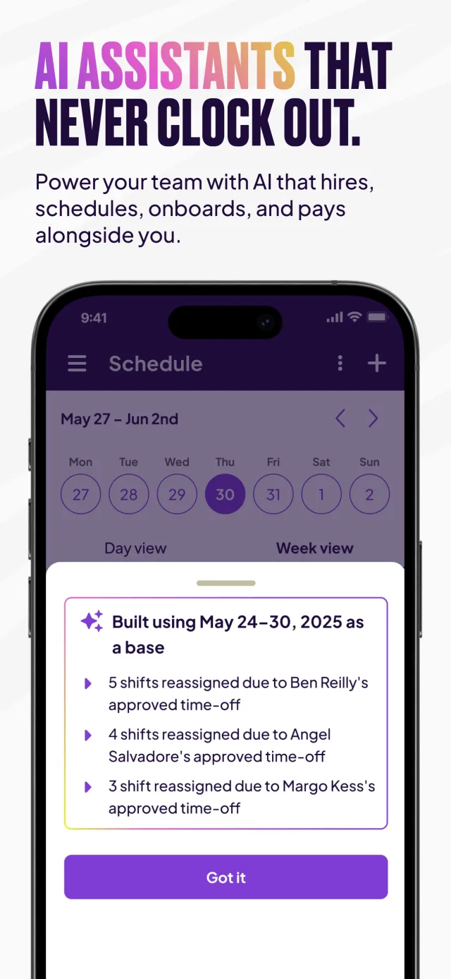 Homebase: Scheduling & Payroll - Screen 8