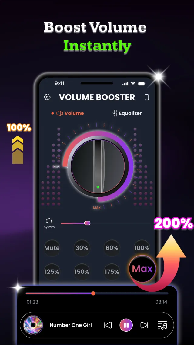Volume Booster-Sound Amplifier - Screen 1