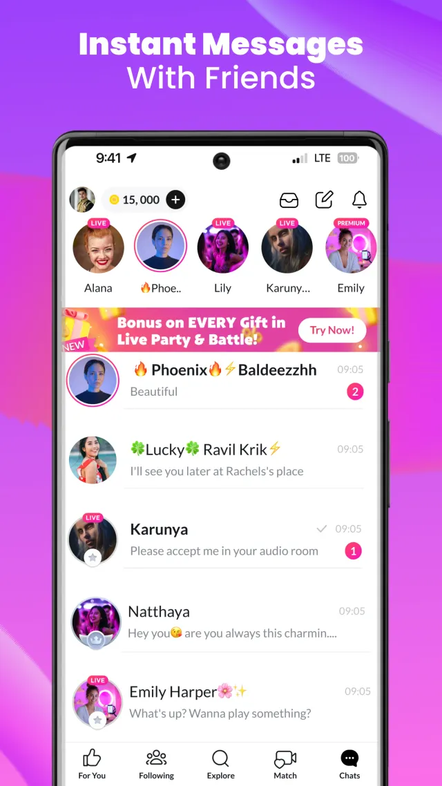 Tango Lite- Stream, Video Chat - Screen 3