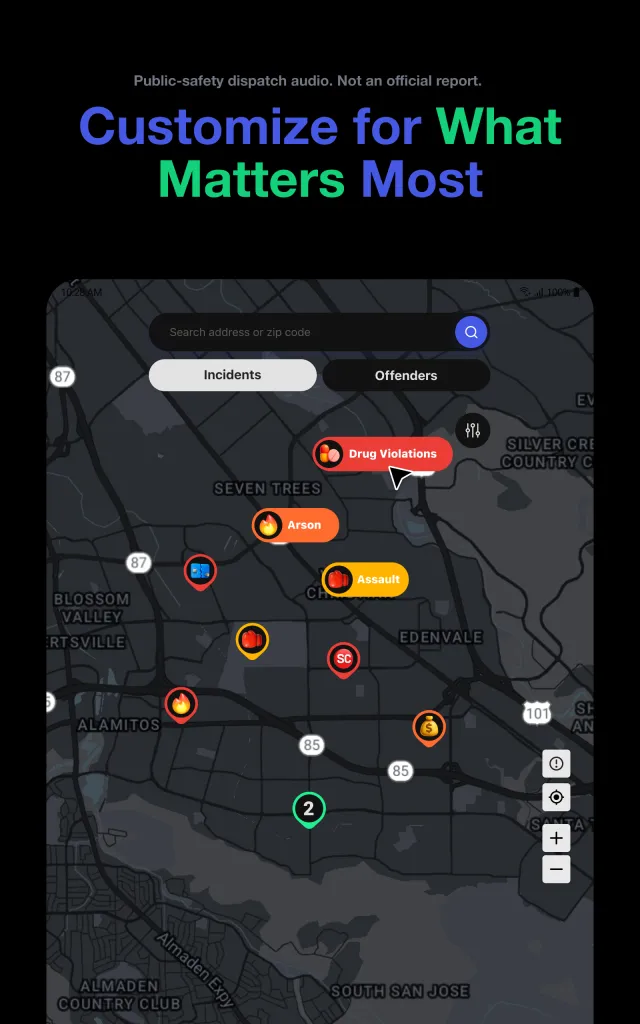 CrimeRadar: Dispatch Alerts - Screen 8