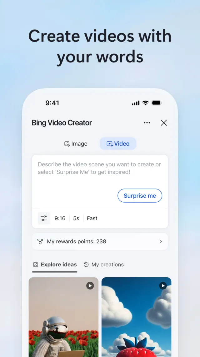 Microsoft Bing Search - Screen 2