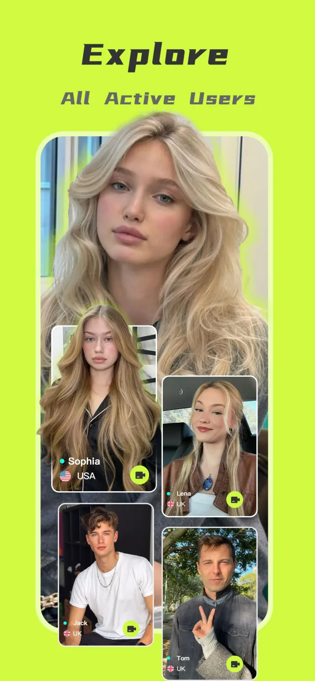 Dico - Video Chat & Meet - Screen 1