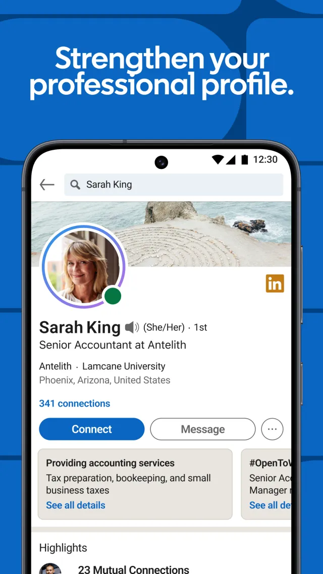 LinkedIn: Community & Network - Screen 4