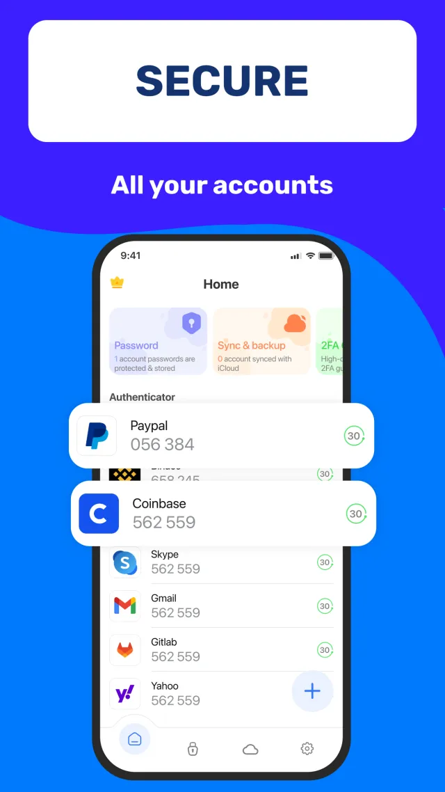 Authenticator App - Screen 2