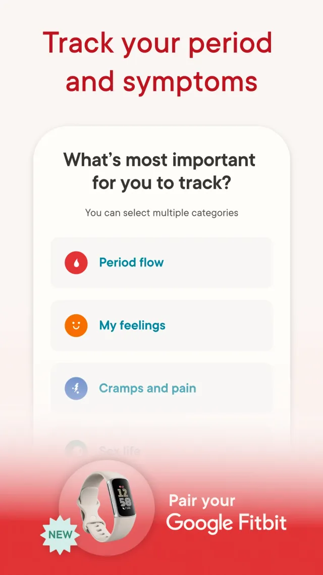 Clue: Period & Cycle Tracker - Screen 2