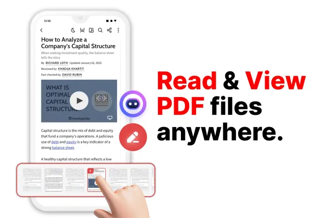 PDF Reader - PDF Converter - Screen 2