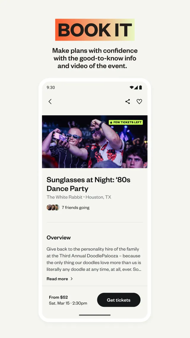 Eventbrite App - Screen 2