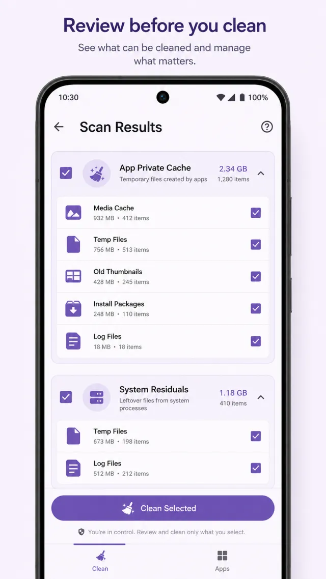 Boost Cleaner - Screen 3