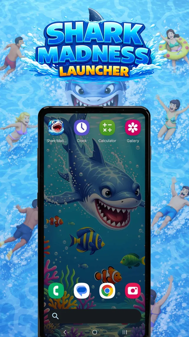 Shark Madness Launcher - Screen 1