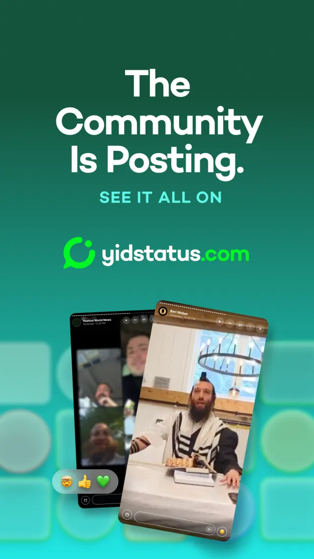 YidStatus - Screen 1