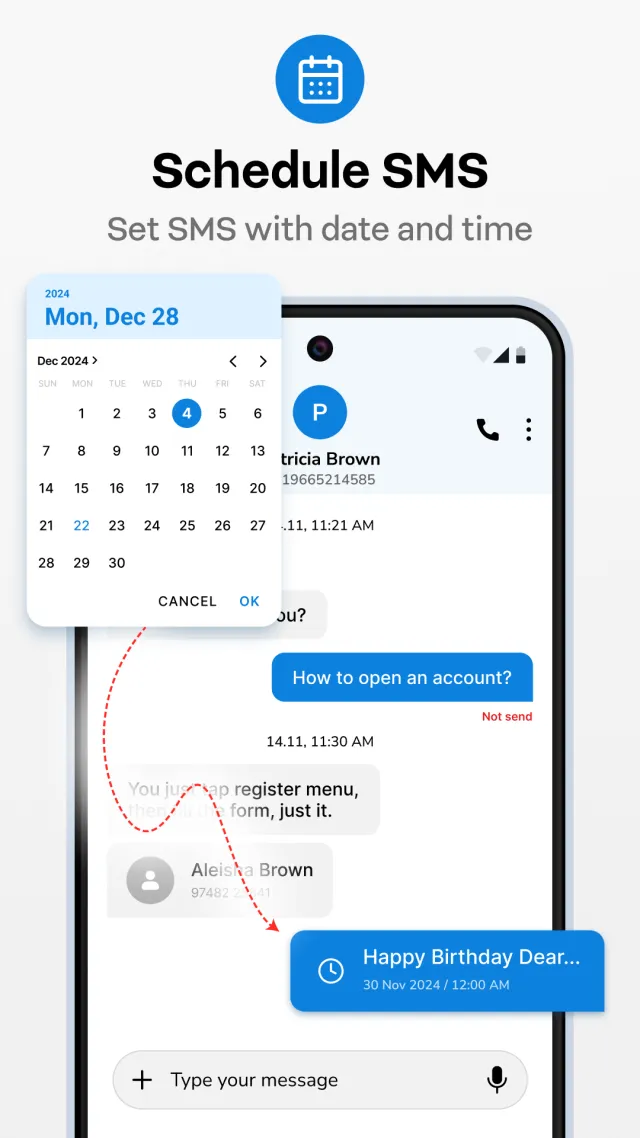 Messages - SMS Texting App - Screen 4