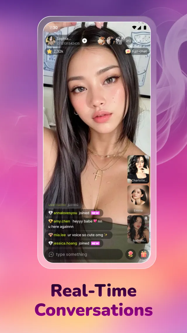 Vibra Live: Go Live - Screen 1