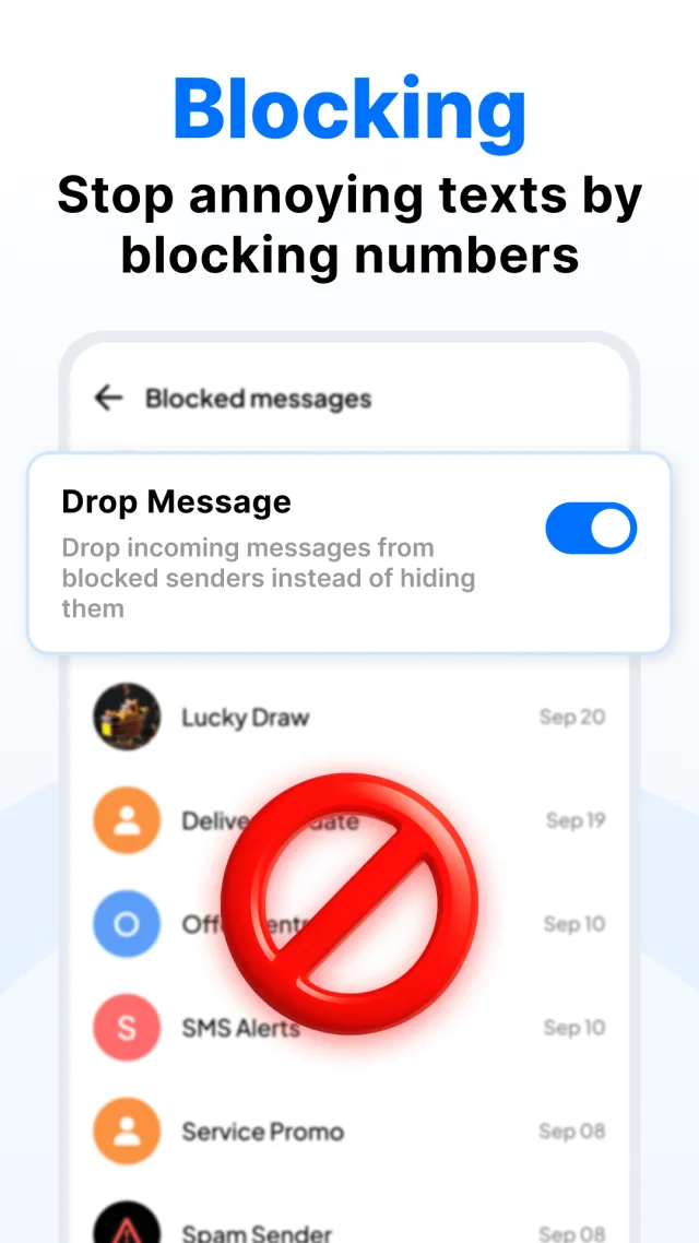 SMS Messages App - Screen 7