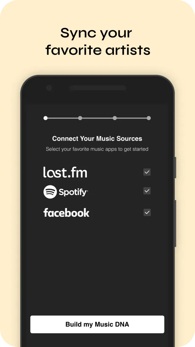 Bandsintown Concerts - Screen 6