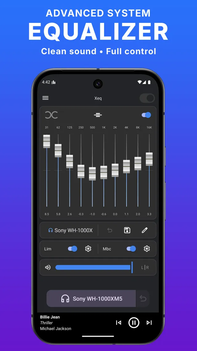 XEQ Equalizer & Bass Booster - Screen 2