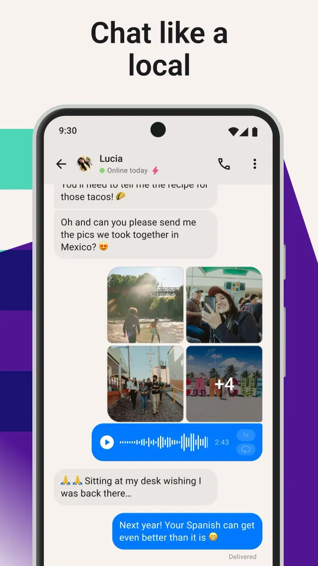 Tandem: Language exchange - Screen 2