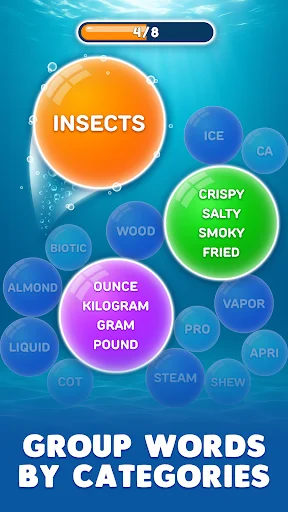 Bubble Word Jam - Screen 1