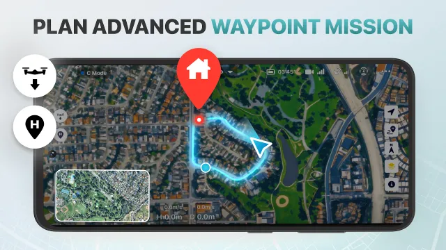 Fly Go 4 Drone Camera Control - Screen 5