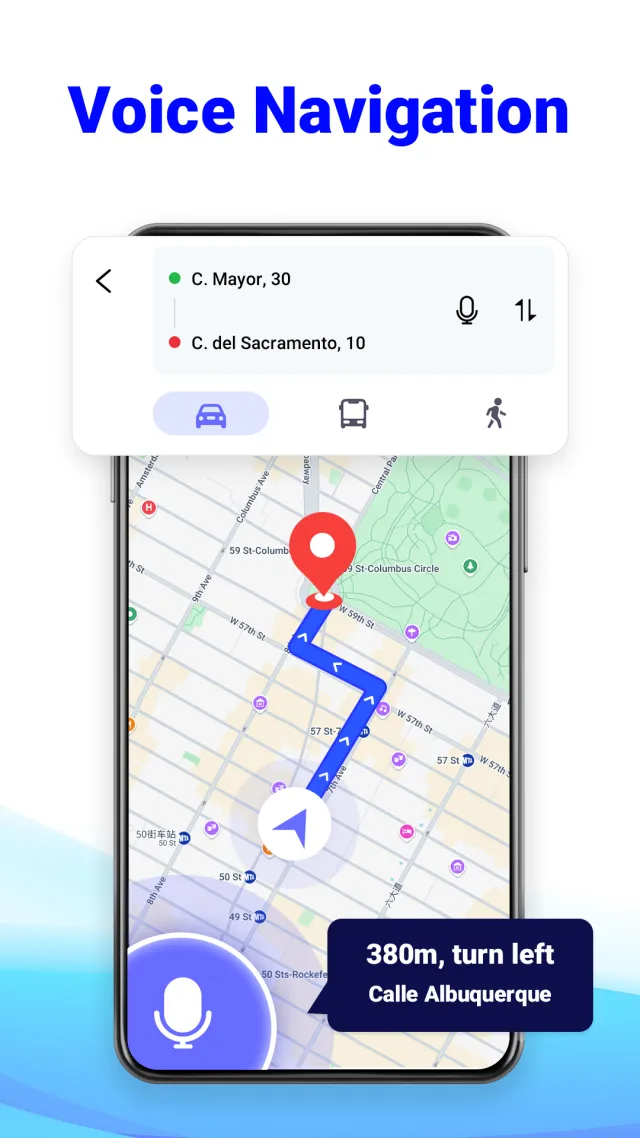 GPS Route Planner: Radar Map - Screen 2