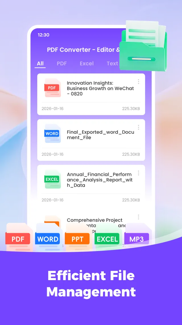 PDF Converter: Reader & Editor - Screen 1