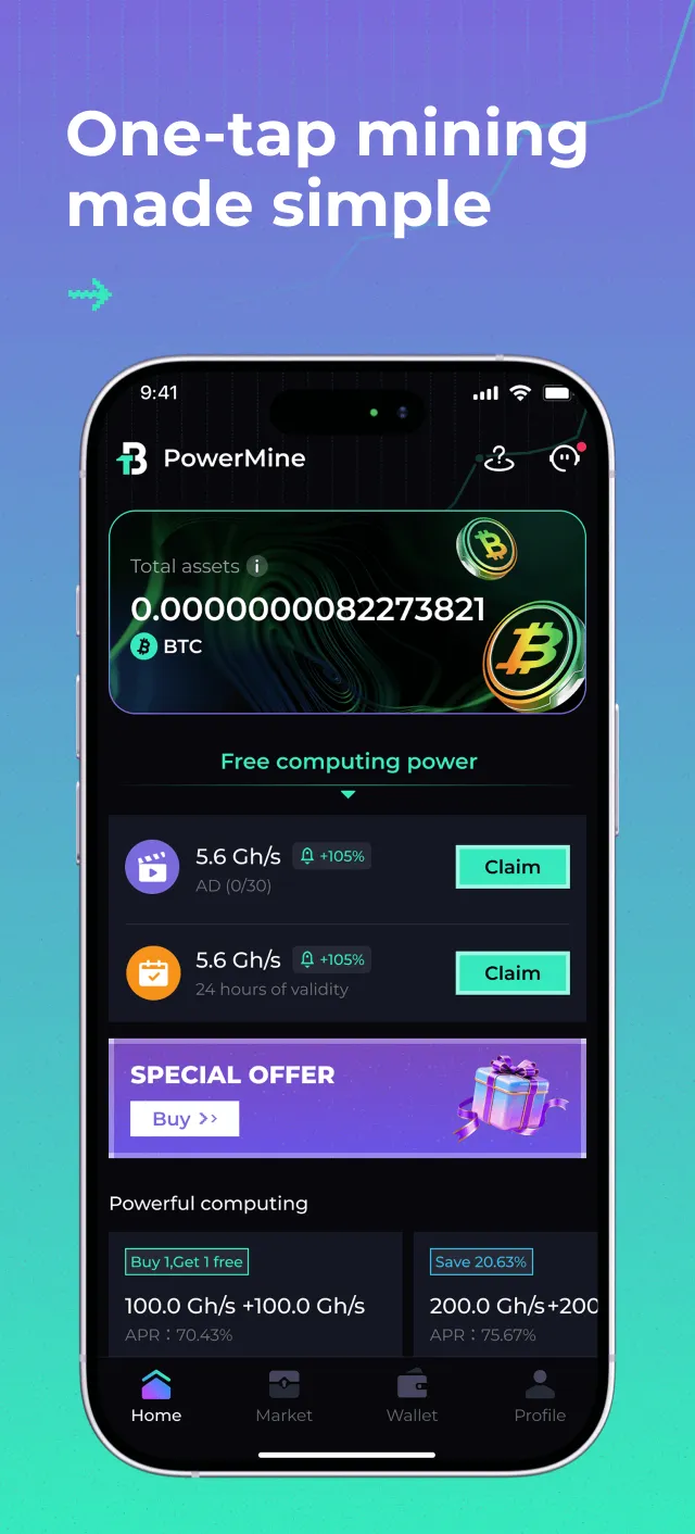 PowerMine - Screen 2